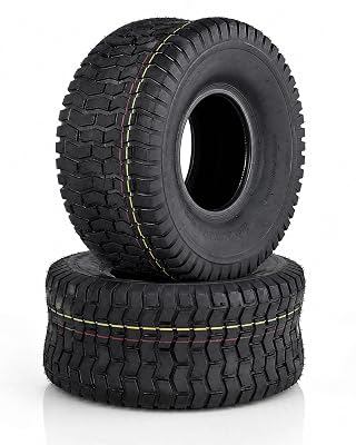 20x1000 8 turf tires 4pr heavy duty tubeless lawn mower tires 2 pack